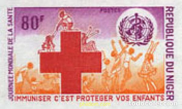 Sellos: 100956 MNH NIGER 1977 DIA MUNDIAL DE LA SALUD