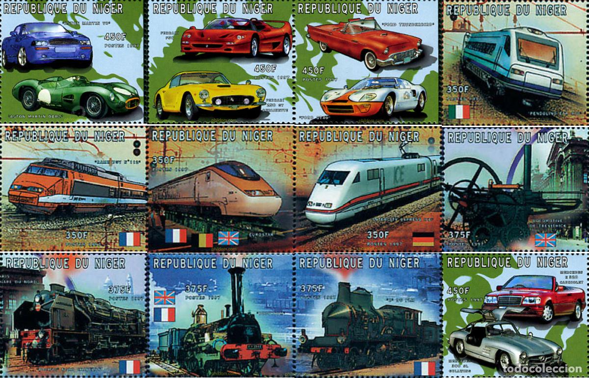 Sellos: 230204 MNH NIGER 1997 MEDIOS DE TRANSPORTE