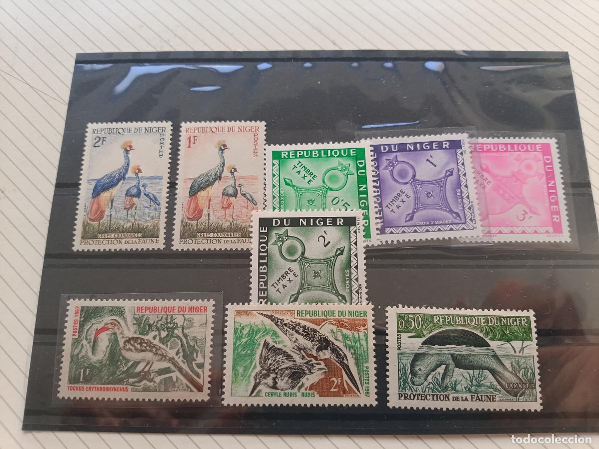 Sellos: Niger. Lote de sellos