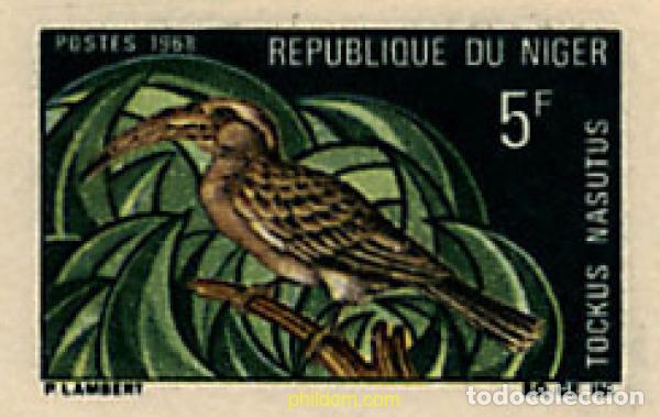 Sellos: 245169 MNH NIGER 1968 AVES