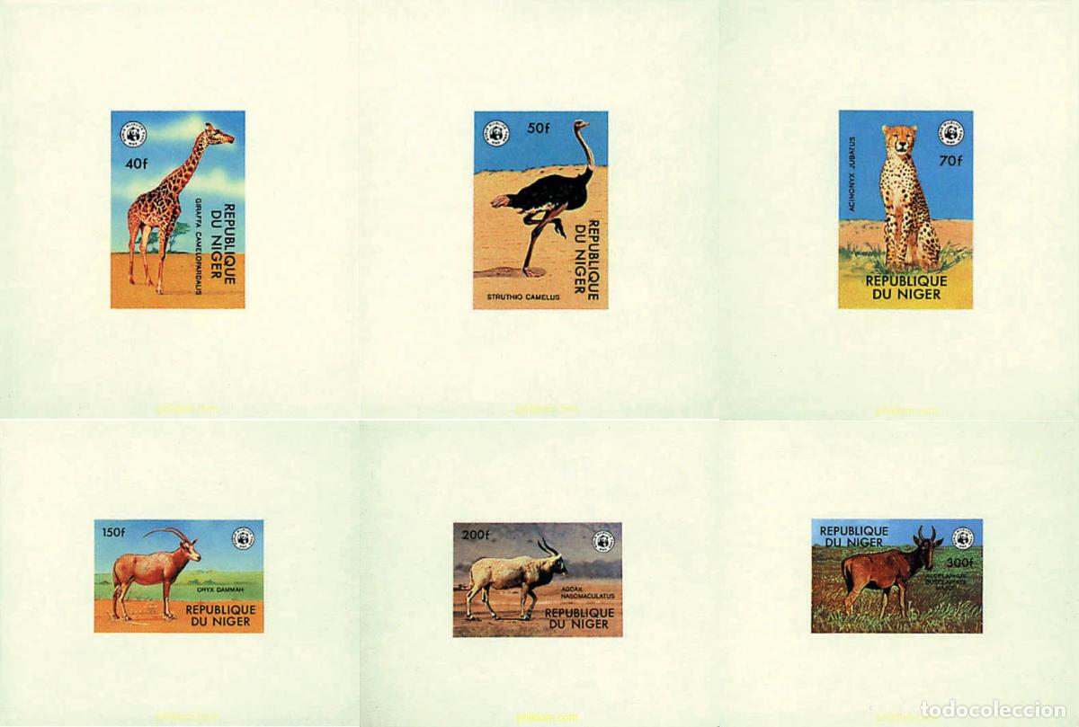 Sellos: 22094 MNH NIGER 1978 FAUNA EN PELIGRO DE EXTINCION
