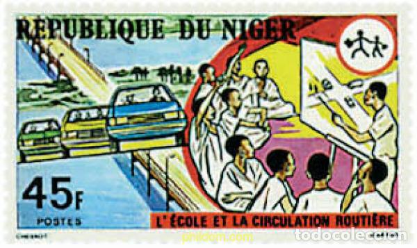 Sellos: 44945 MNH NIGER 1979 ESCUELA Y LA CIRCULACION