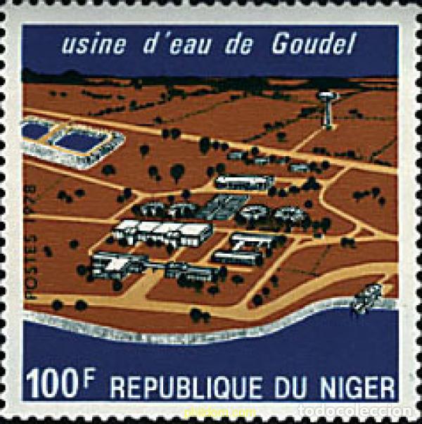 Sellos: 44944 MNH NIGER 1978 DEPURADORA DE AGUA DE GOUDEL