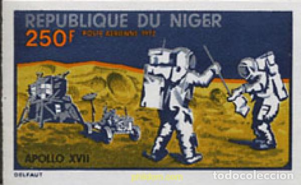 Sellos: 19983 MNH NIGER 1972 APOLLO XVII