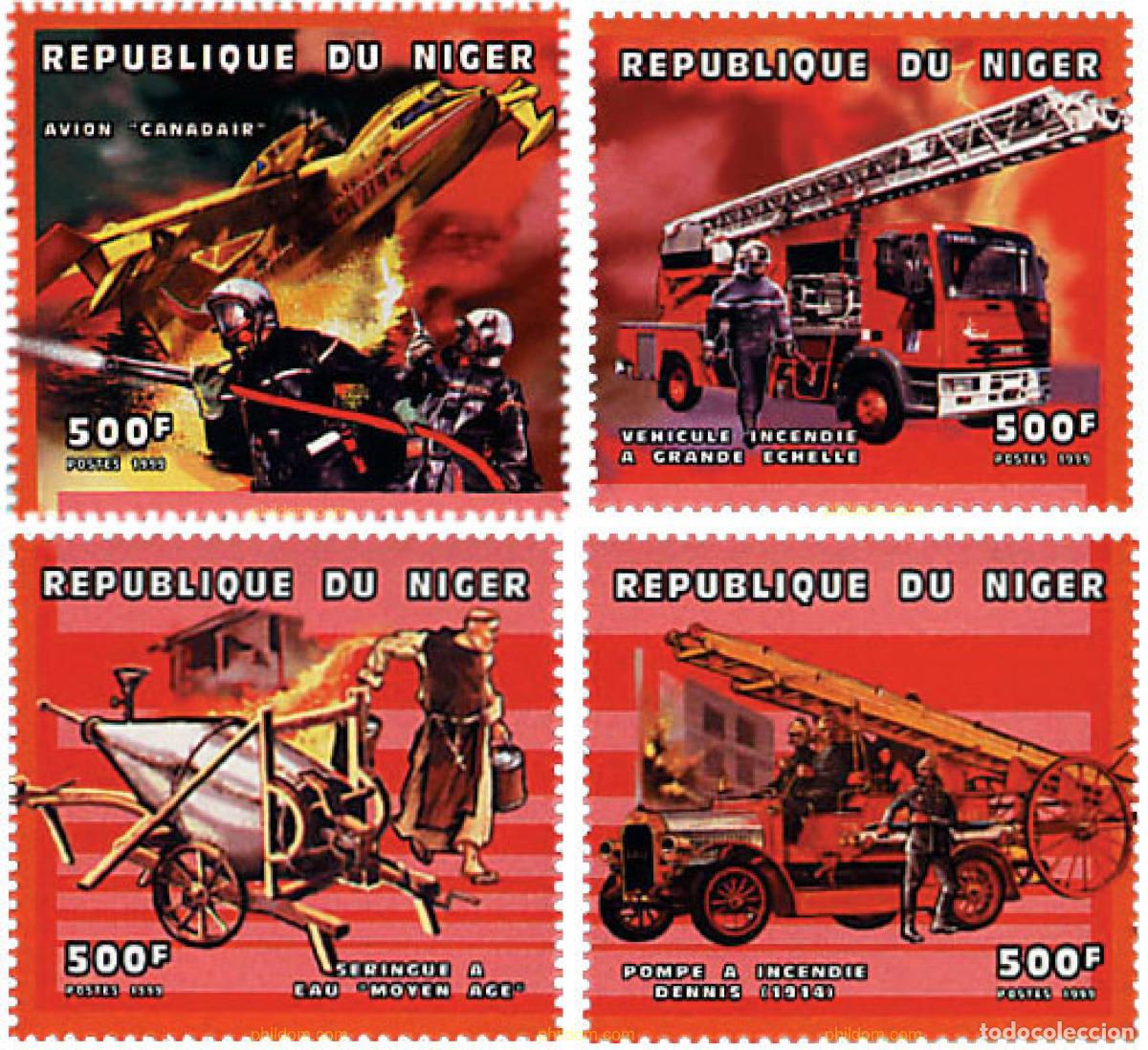 Sellos: 367864 MNH NIGER 1999 MEDIOS DE TRANSPORTE