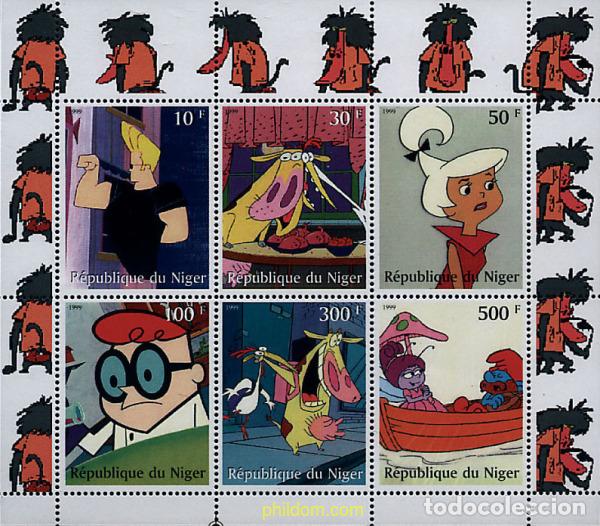 Sellos: 245267 MNH NIGER 1999 DIBUJOS ANIMADOS