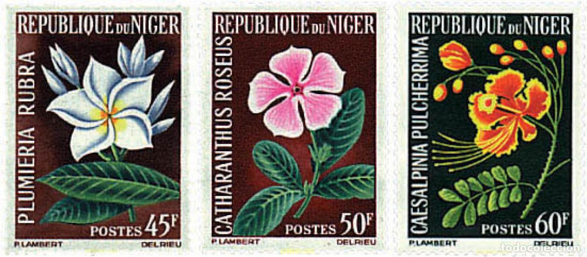 Sellos: 96163 MNH NIGER 1965 FLORES