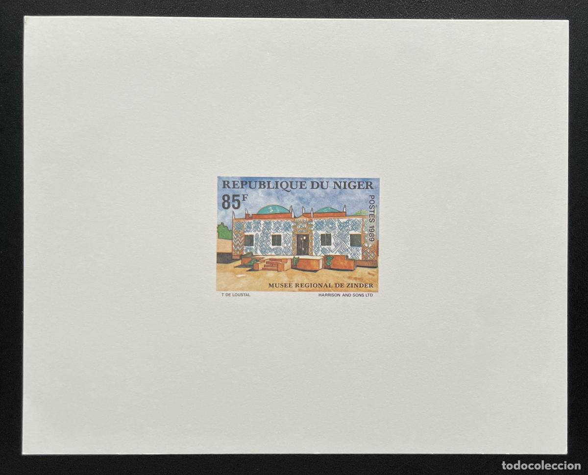 Sellos: N&iacute;ger 1989 Mi. 1079 a prueba de lujo Museo Regional Arquitectura Zinder