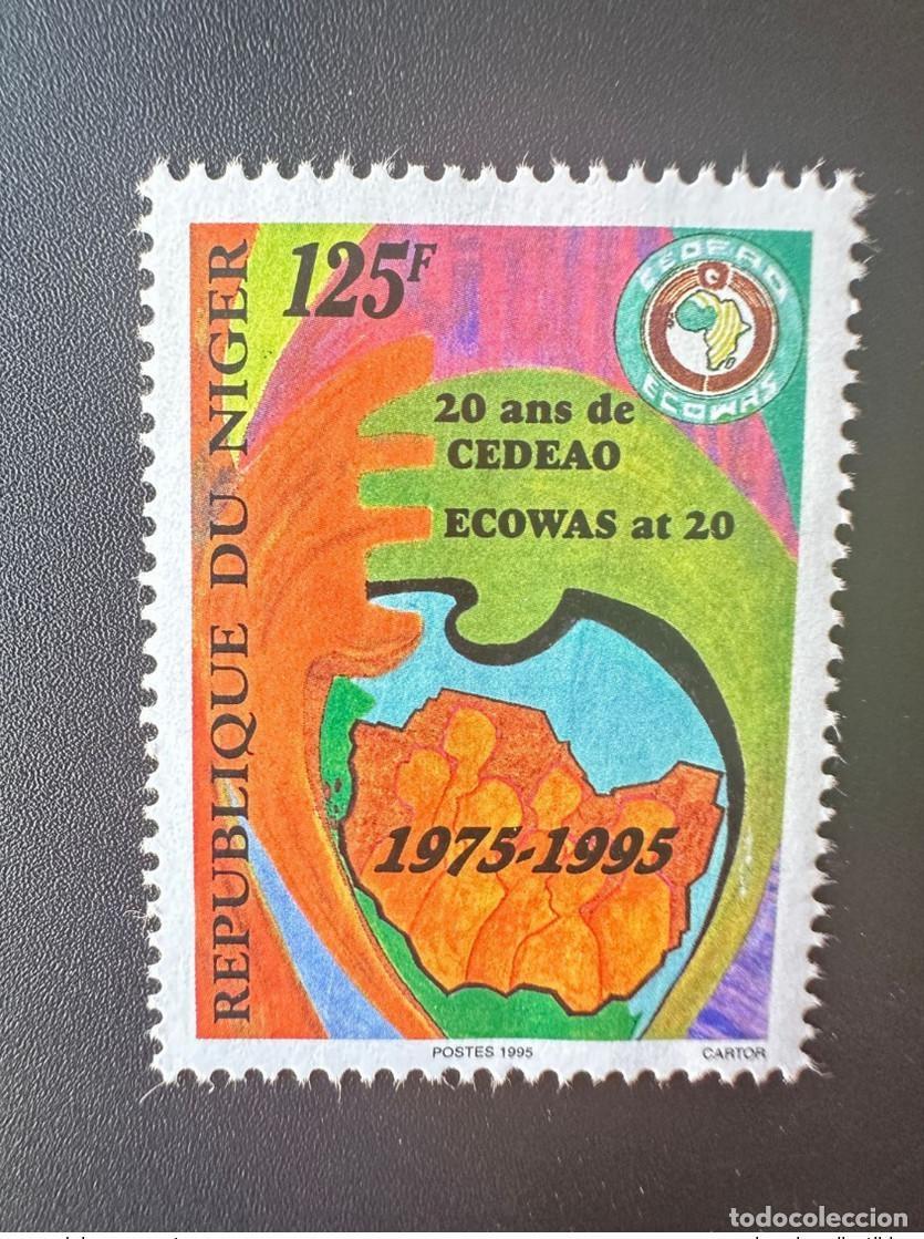 Stamps: N&iacute;ger 1995 Mi. 1167 20 a&ntilde;os de la CEDEAO a 1975 - MNH 1 val.