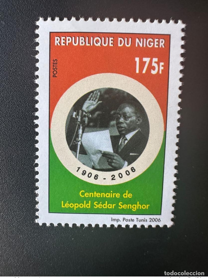 Stamps: N&iacute;ger 2006 Mi. 1997 100 a&ntilde;os L&eacute;opold S&eacute;dar Senghor 1906 - Senegal MNH **