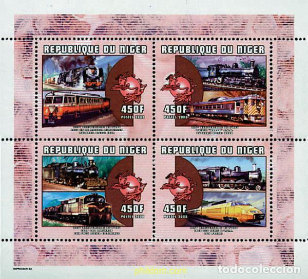 Sellos: 587934 MNH NIGER 2001 125 ANIVERSARIO DE LA UPU