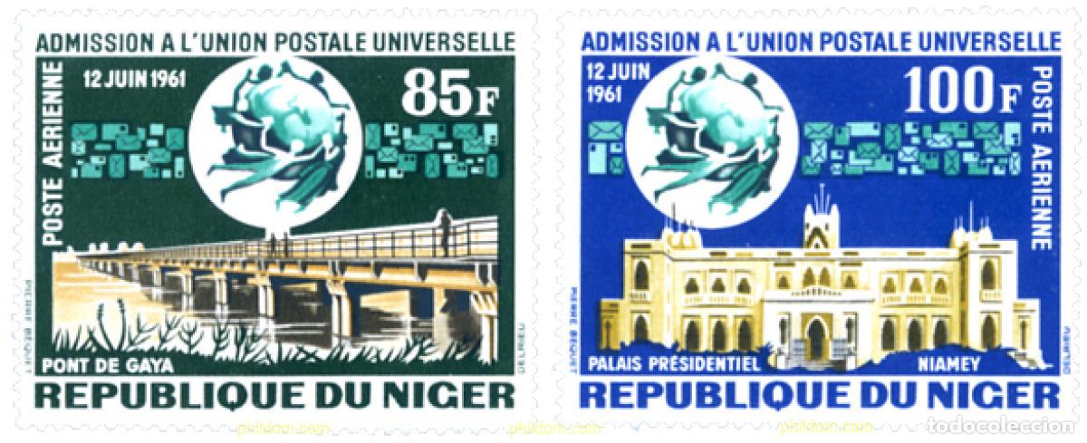 Sellos: 796154 MNH NIGER 1963 ADMISION A LA UNION POSTAL UNIVERSAL