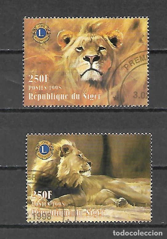 Sellos: Fauna salvaje en Niger. sellos a&ntilde;o 1998