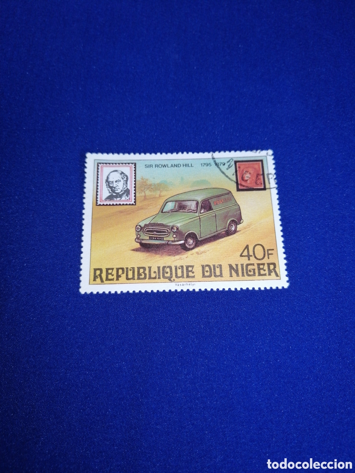 Sellos: REPUBLIQUE DU N&Iacute;GER - COCHE SELLO USADO