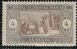 Sellos: SENEGAL FRANC&Eacute;S YVERT 55 - Foto 1