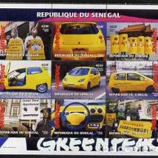 Sellos: SENEGAL 2000 SHEET MNH GREENPEACE COCHES AUTOS AUTOMOVILES CARS VOITURES AUTOMOBILI AUTOMOBILES. Lote 362923490