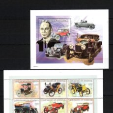 Sellos: SENEGAL 1999 2 SHEETS MNH WALTER CHRYSLER COCHES CLASICOS AUTOMOVILES CARS VOITURES AUTOMOBILES. Lote 363212265