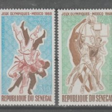 Sellos: SENEGAL, 1968.. Lote 400367704