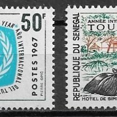 Francobolli: SENEGAL 1967, SERIE TURISMO. MNH.