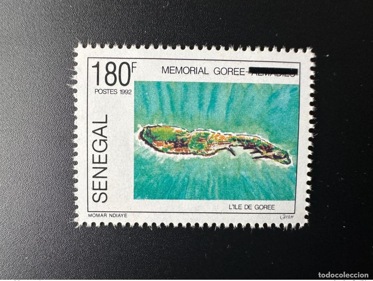 Sellos: Senegal 1997 Mi. 1472 El monumento a Gor&eacute;e Almadies sobrecarg&oacute; la isla Insel de UNESCO