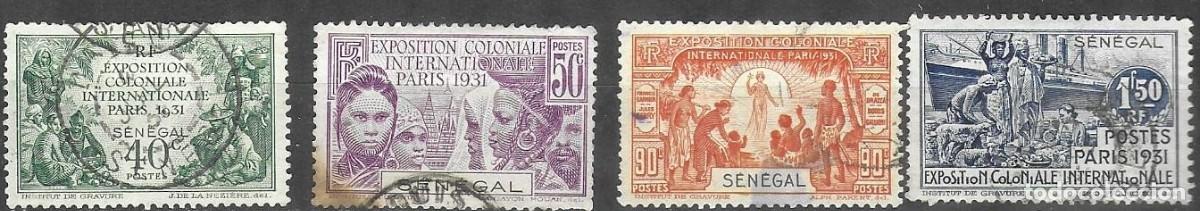 Sellos: SELLOS USADOS DE SENEGAL 1931