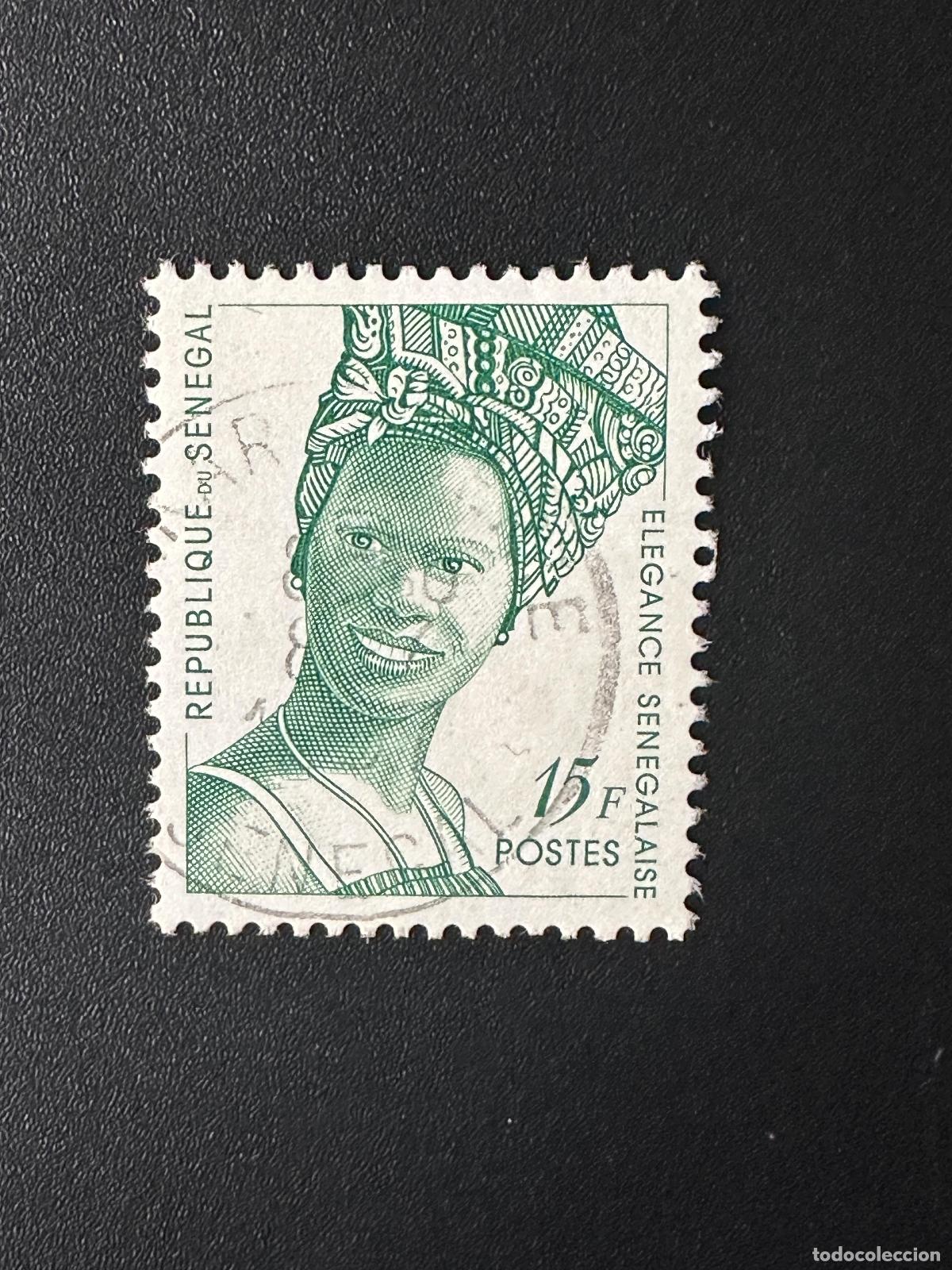 Timbres: Senegal 1996 Mi. 1426 15F obl. Serie Senegalese Elegance Current in&eacute;dita