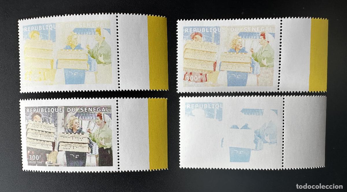 Timbres: Senegal 1999 Mi. 1868 300F Color Essays Serie de TV EE. UU. Me encanta Lucy Television