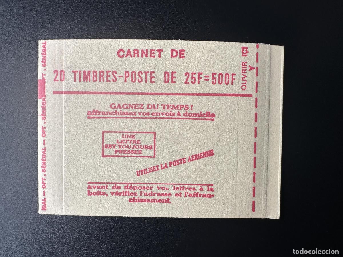 Sellos: Port&aacute;til Senegal 1972 Mi. 501 MH Booklet 20v Senegalese Elegance Current series