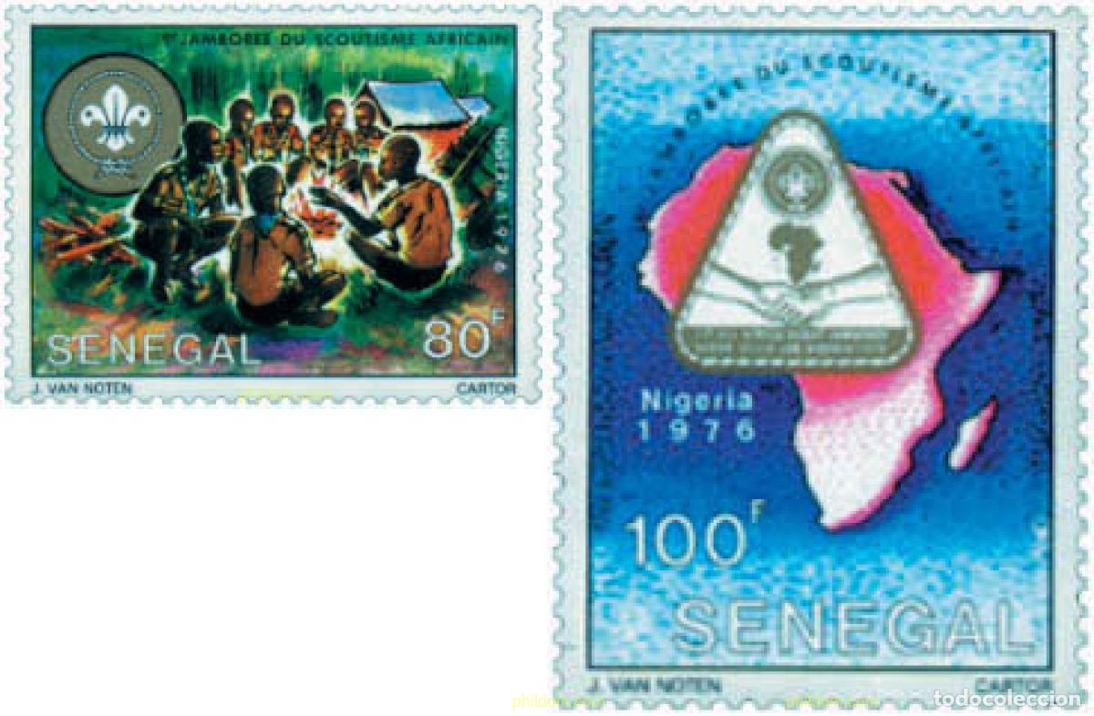 Francobolli: 42646 MNH SENEGAL 1976 1 JAMBOREE AFRICANO EN LAGOS