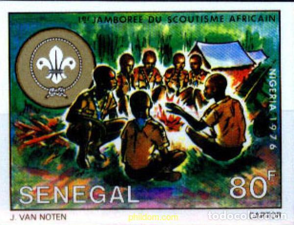 Francobolli: 244669 MNH SENEGAL 1976 1 JAMBOREE AFRICANO EN LAGOS