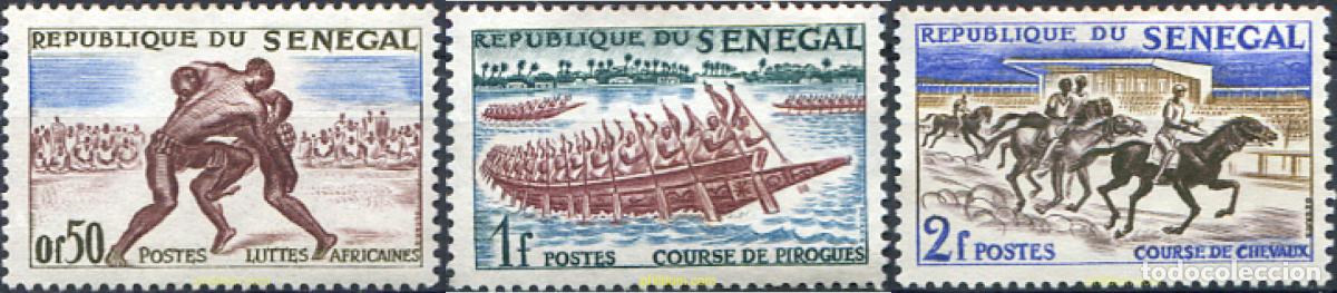 Francobolli: 643870 MNH SENEGAL 1961 DEPORTES INDIGENAS