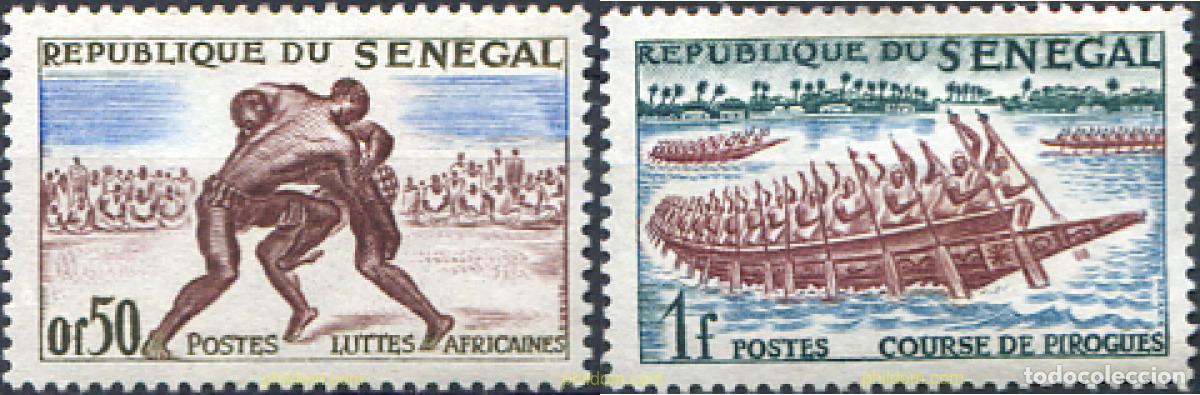 Selos: 659624 MNH SENEGAL 1961 DEPORTES INDIGENAS