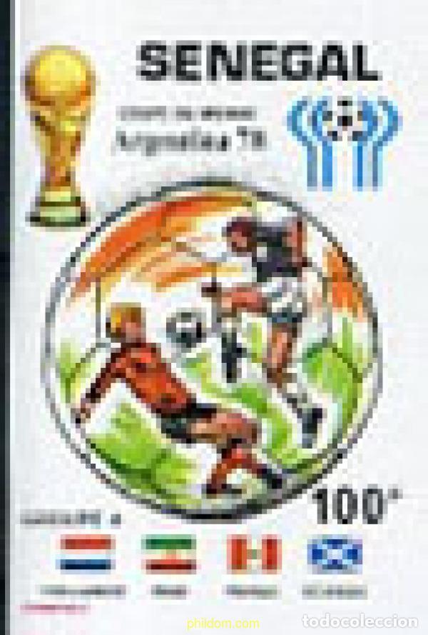 Sellos: 244150 MNH SENEGAL 1978 COPA DEL MUNDO DE FUTBOL. ARGENTINA-78