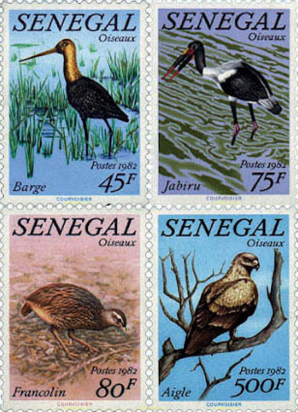 Sellos: 32213 MNH SENEGAL 1982 AVES
