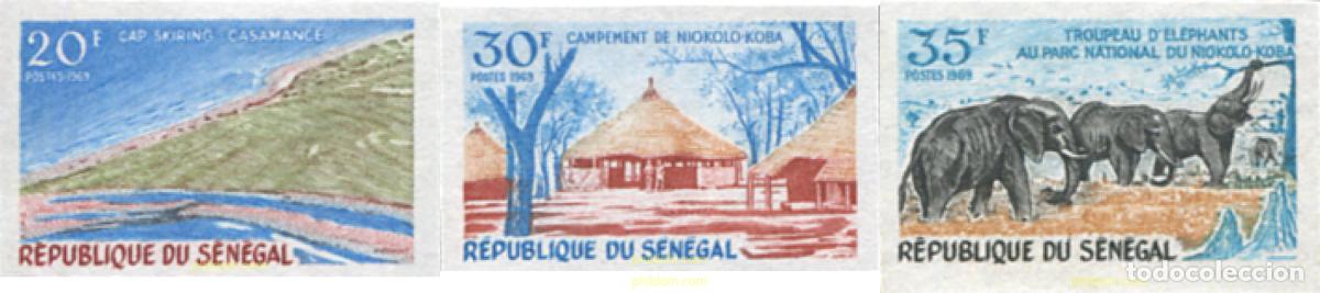 Sellos: 192272 MNH SENEGAL 1969 TURISMO