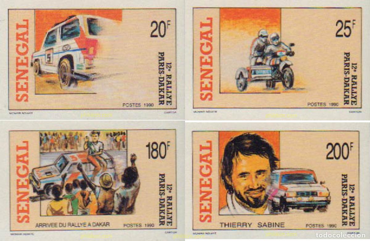 Sellos: 367963 MNH SENEGAL 1990 12 RALLY PARIS-DAKAR