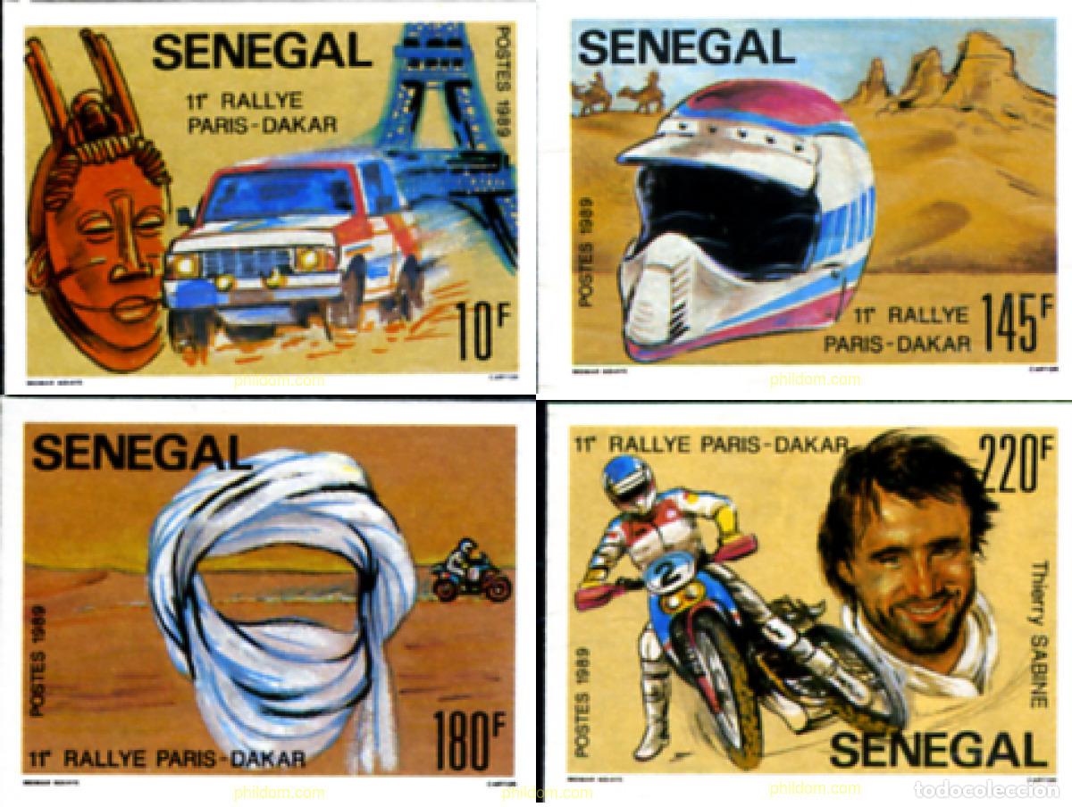 Sellos: 244666 MNH SENEGAL 1989 11 RALLY PARIS-DAKAR