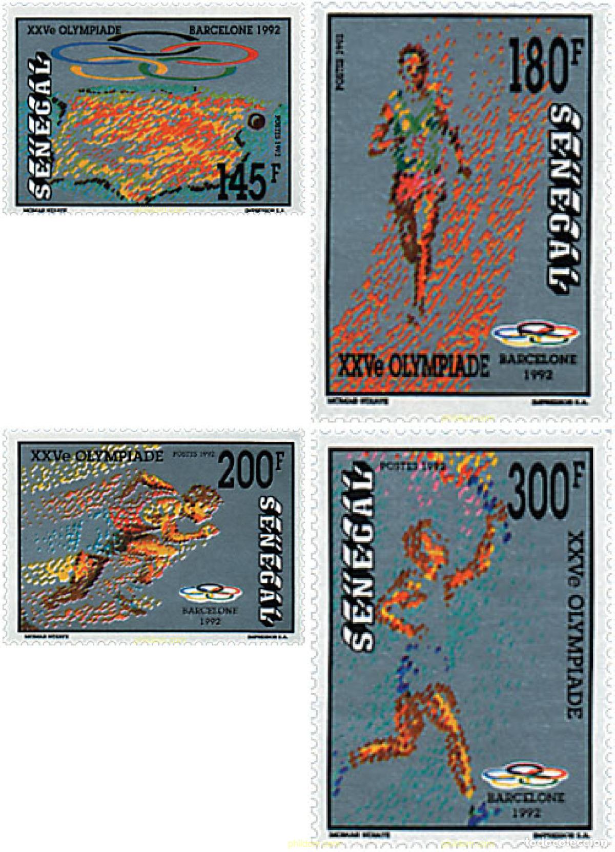 Briefmarken: 79438 MNH SENEGAL 1992 25 JUEGOS OLIMPICOS VERANO BARCELONA 1992