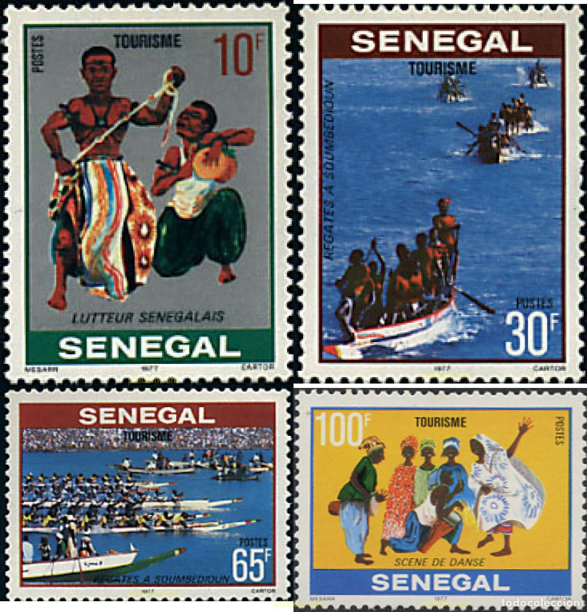 Sellos: 60768 MNH SENEGAL 1978 TURISMO