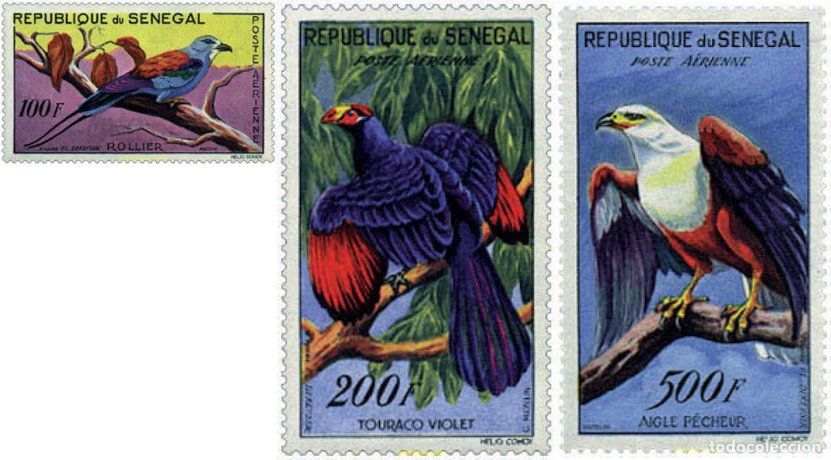 Sellos: 673416 HINGED SENEGAL 1960 SERIE BASICA