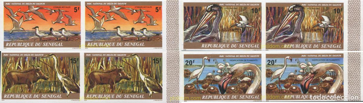 Sellos: 375766 MNH SENEGAL 1978 PARQUE NACIONAL DEL DELTA DE SALO