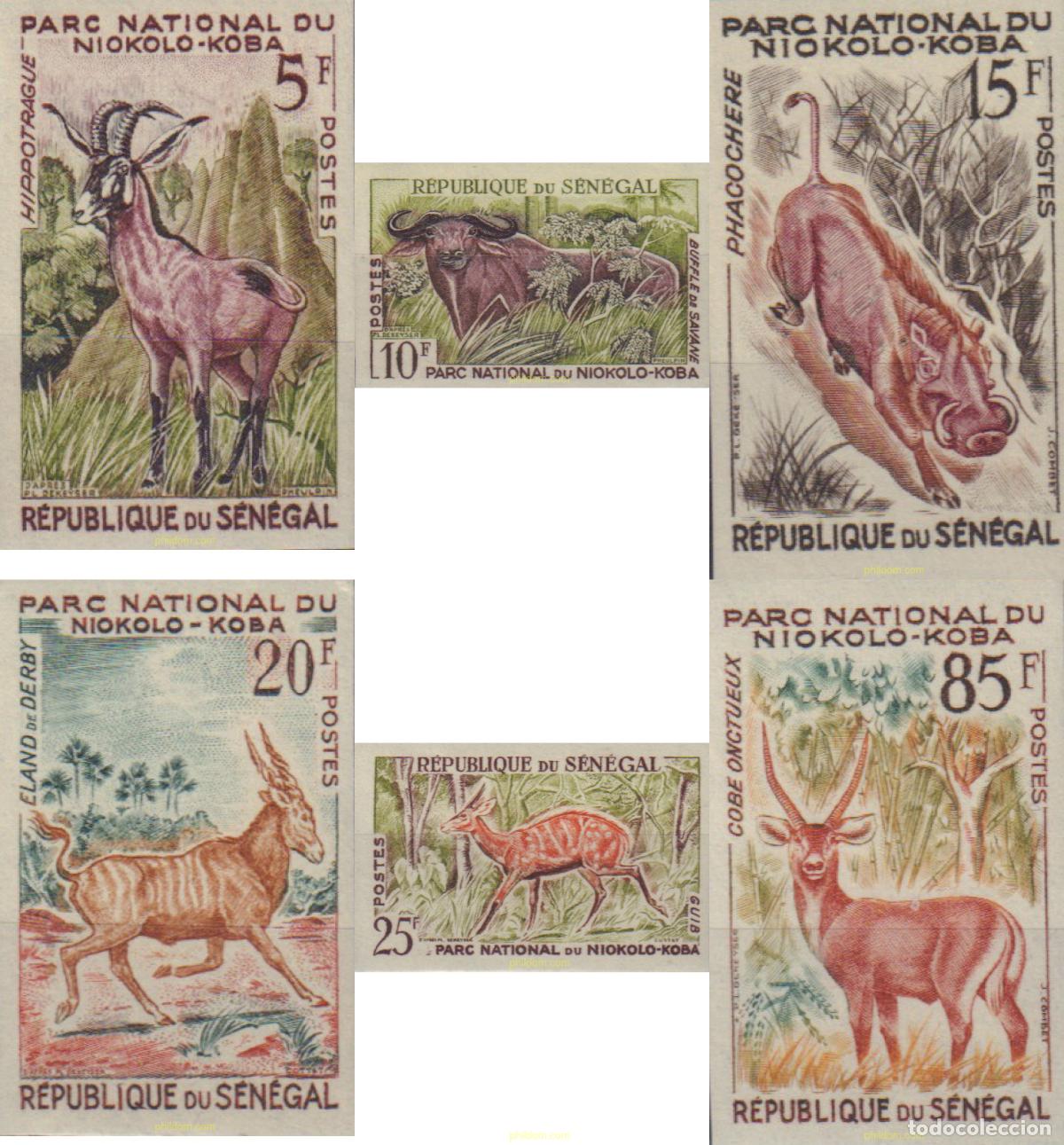 Sellos: 583453 MNH SENEGAL 1960 PARQUE NACIONAL DE NIOKOLO KOBA.