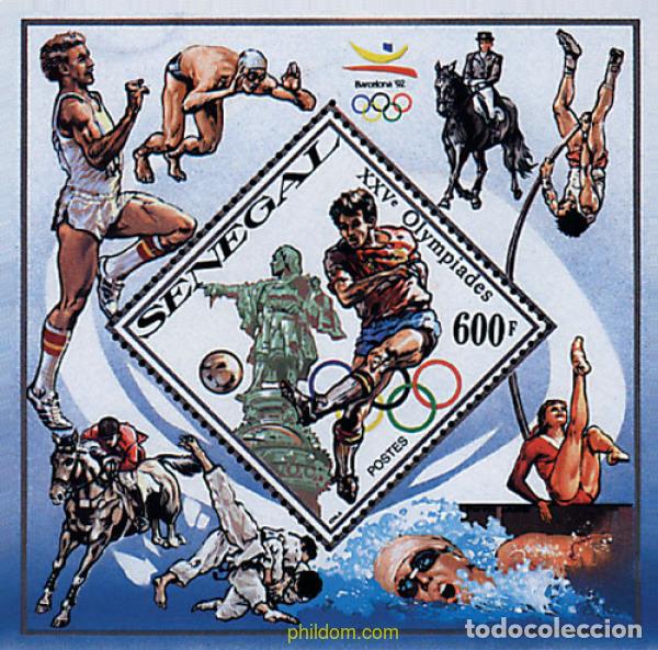 Sellos: 54417 MNH SENEGAL 1990 25 JUEGOS OLIMPICOS VERANO BARCELONA 1992