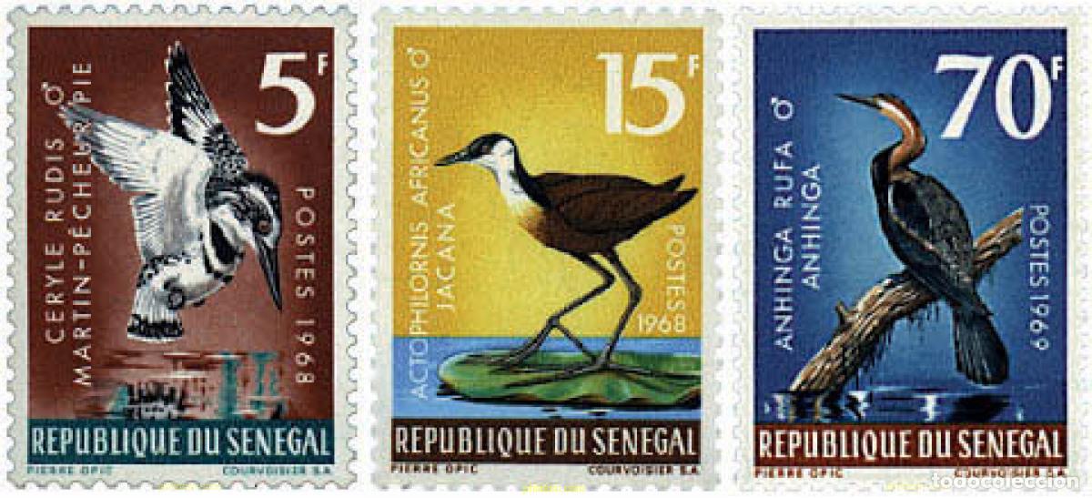 Francobolli: 211921 MNH SENEGAL 1968 AVES