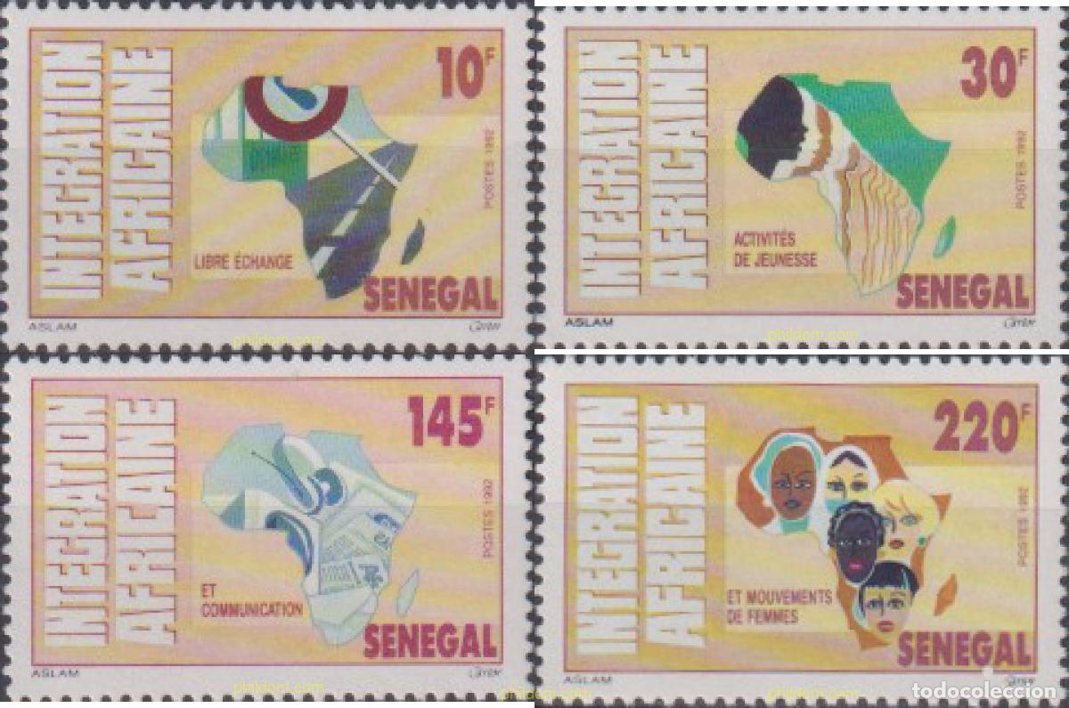 Sellos: 43382 MNH SENEGAL 1992 INTEGRACION AFRICANA