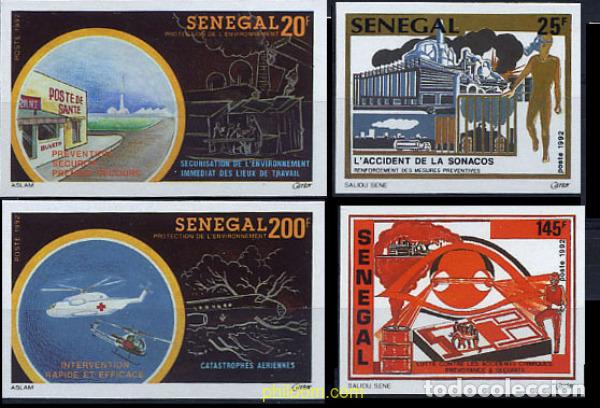 Sellos: 193326 MNH SENEGAL 1993 LUCHA CONTRA LOS ACCIDENTES