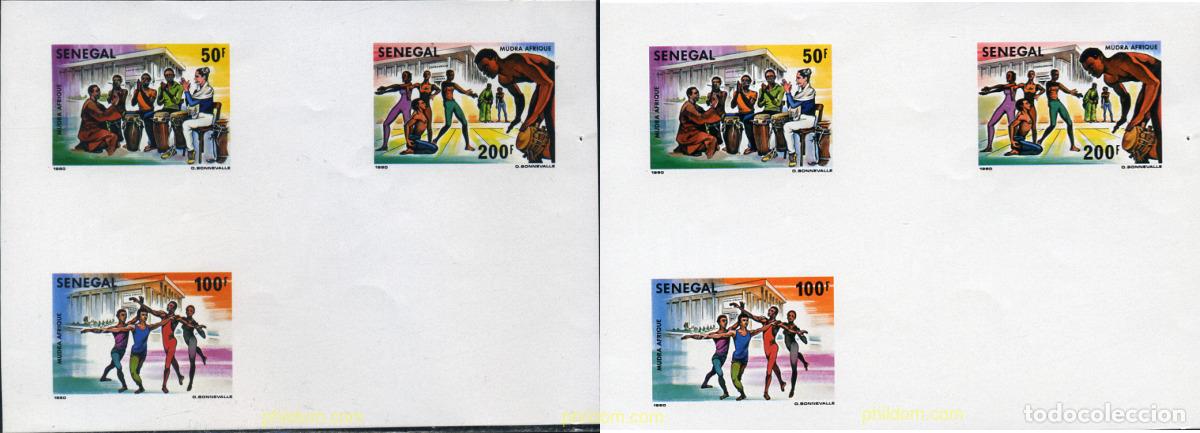 Briefmarken: 254380 MNH SENEGAL 1980 CENTRO MUDRA