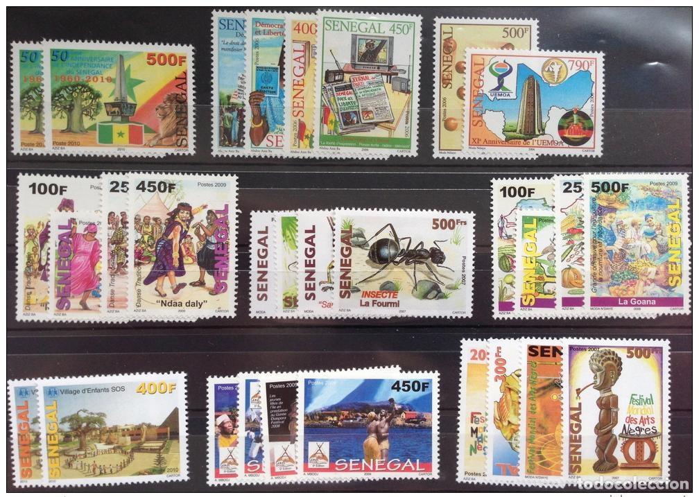 Timbres: Senegal 2010 A&ntilde;o completo Mi.2150-2179 Dance Village SOS Gor&eacute;e Diaspora GOANA