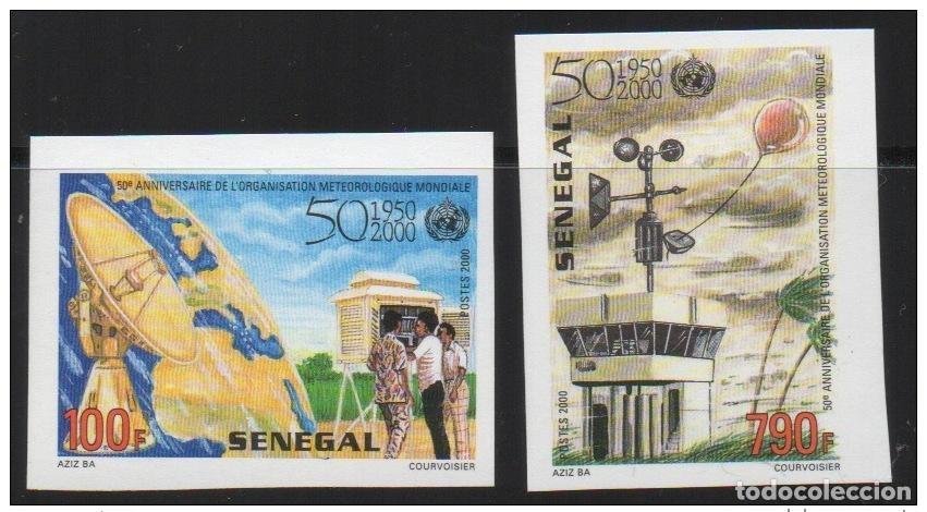 Timbres: Senegal 2001 IMPERF ND Organizaci&oacute;n Meteorol&oacute;gica Mundial mediados de 1932 - 1933