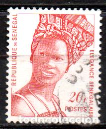 Sellos: SENEGAL IVERT N&ordm; 1178 (A&Ntilde;O 1995) Elegancia senegalesa., usado
